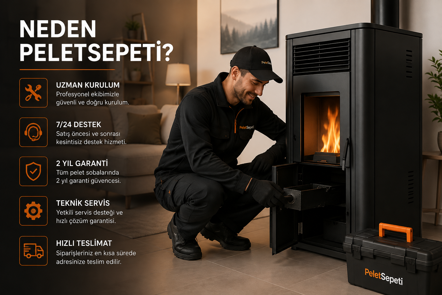 Pelet Sobası